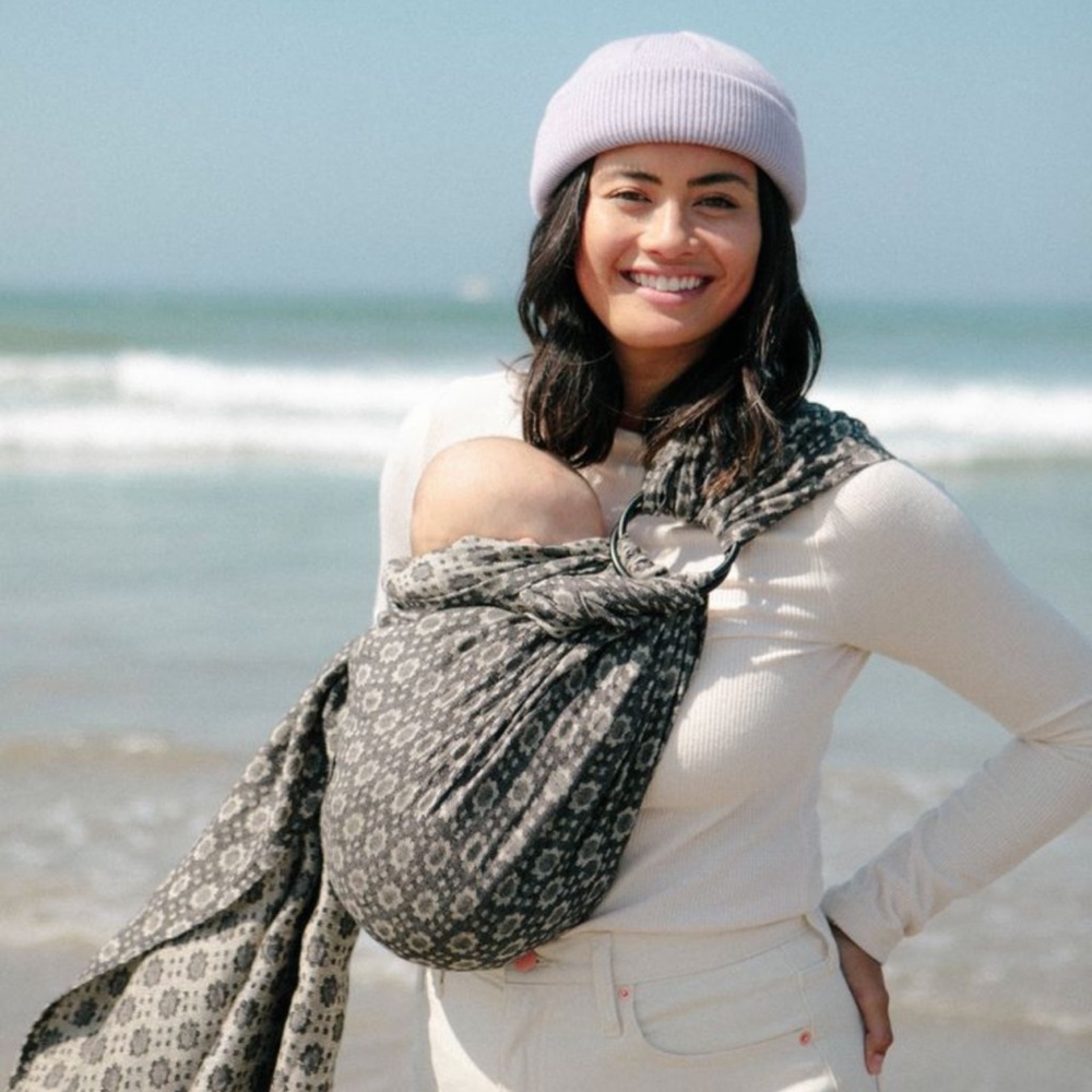 Wildbird ring sling in Andean print- Like New